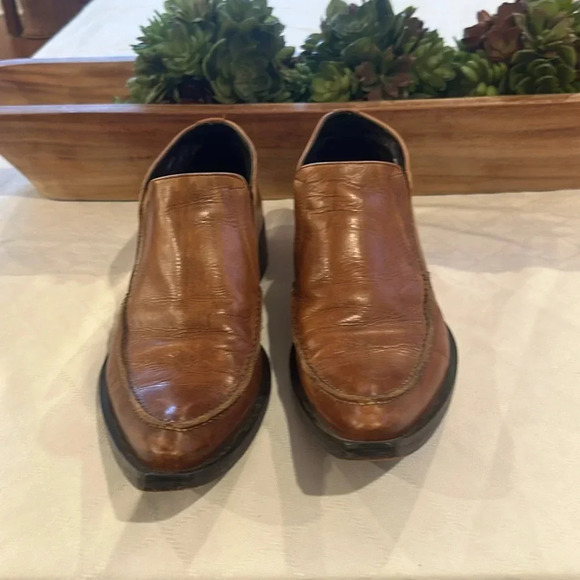 C&B Made in Italy‎ men’s leather pointed top half boot dress shoes size 41  EUC - Picture 3 of 9